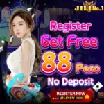 JiliNo1 Register Get Free 88 Peso No Deposit Philippines